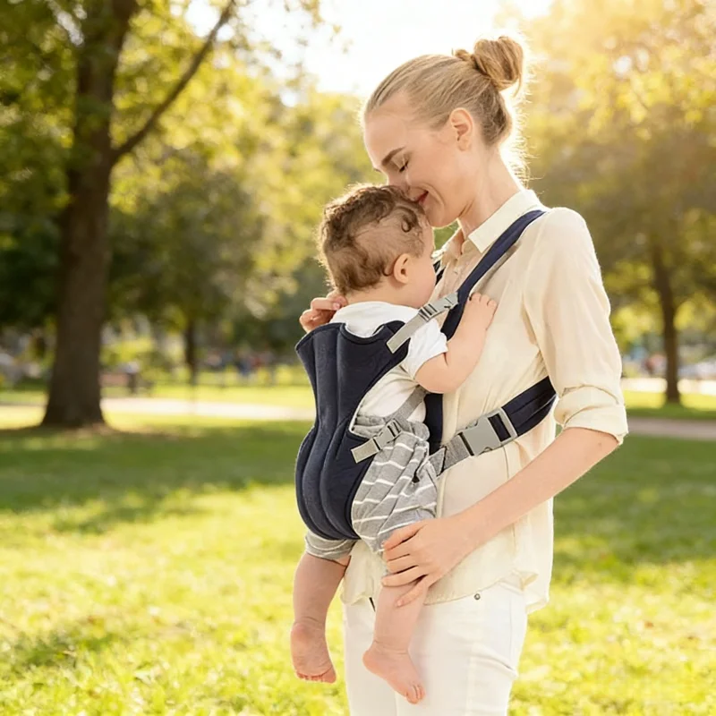 Ergonomic Baby Carrier Newborn To Toddler - Nosidełko dla niemowląt, przenośny, ergonomiczny plecak,