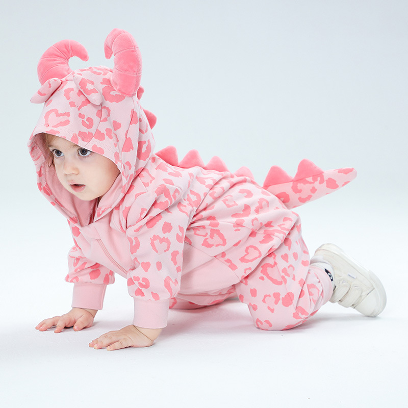 Cotton Baby Onesies Zipper - Wiosenne Kigurumi Dziewczęce Urocze Ubranka Cosplay