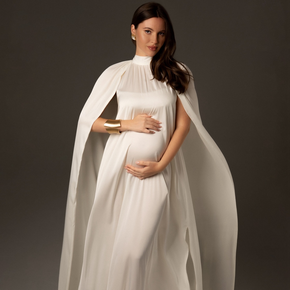 Maternity Wear - Rekwizyty do sesji ciążowej Sukienka Elegancka