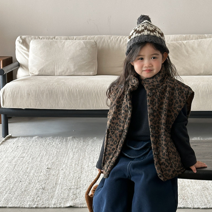 Dziecięca kamizelka z nadrukie – Toddler Boy Winter Fleece Jacket recenzja i cena