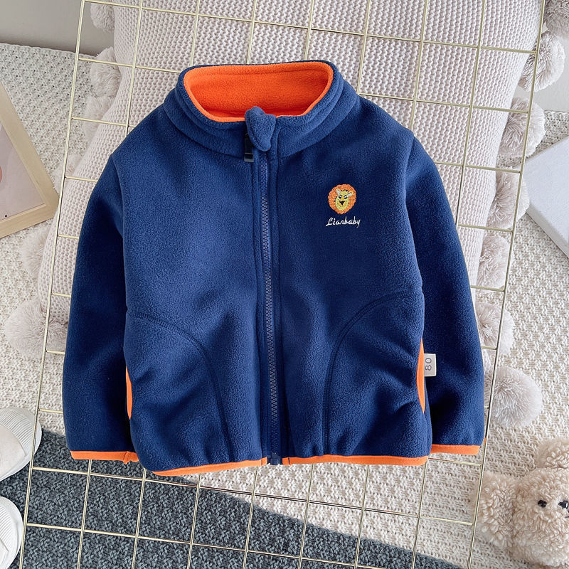 Kurtka polarowa dla dzieci, ch – Toddler Boy Winter Fleece Jacket recenzja i cena