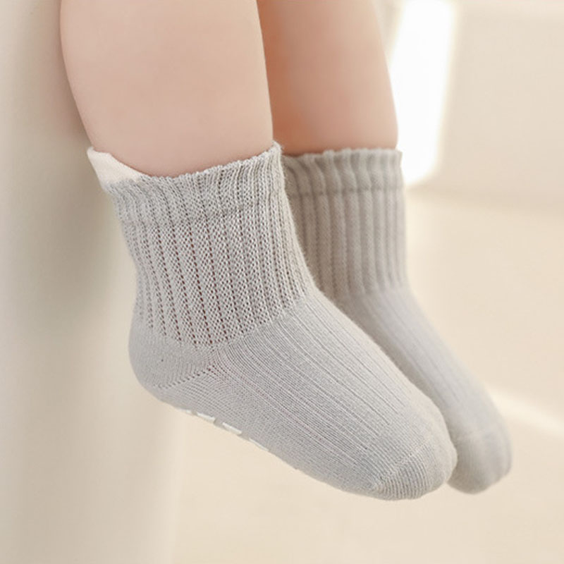 3-parowe dziecięce bawełniane  – Unisex Baby Socks Non Slip recenzja i cena