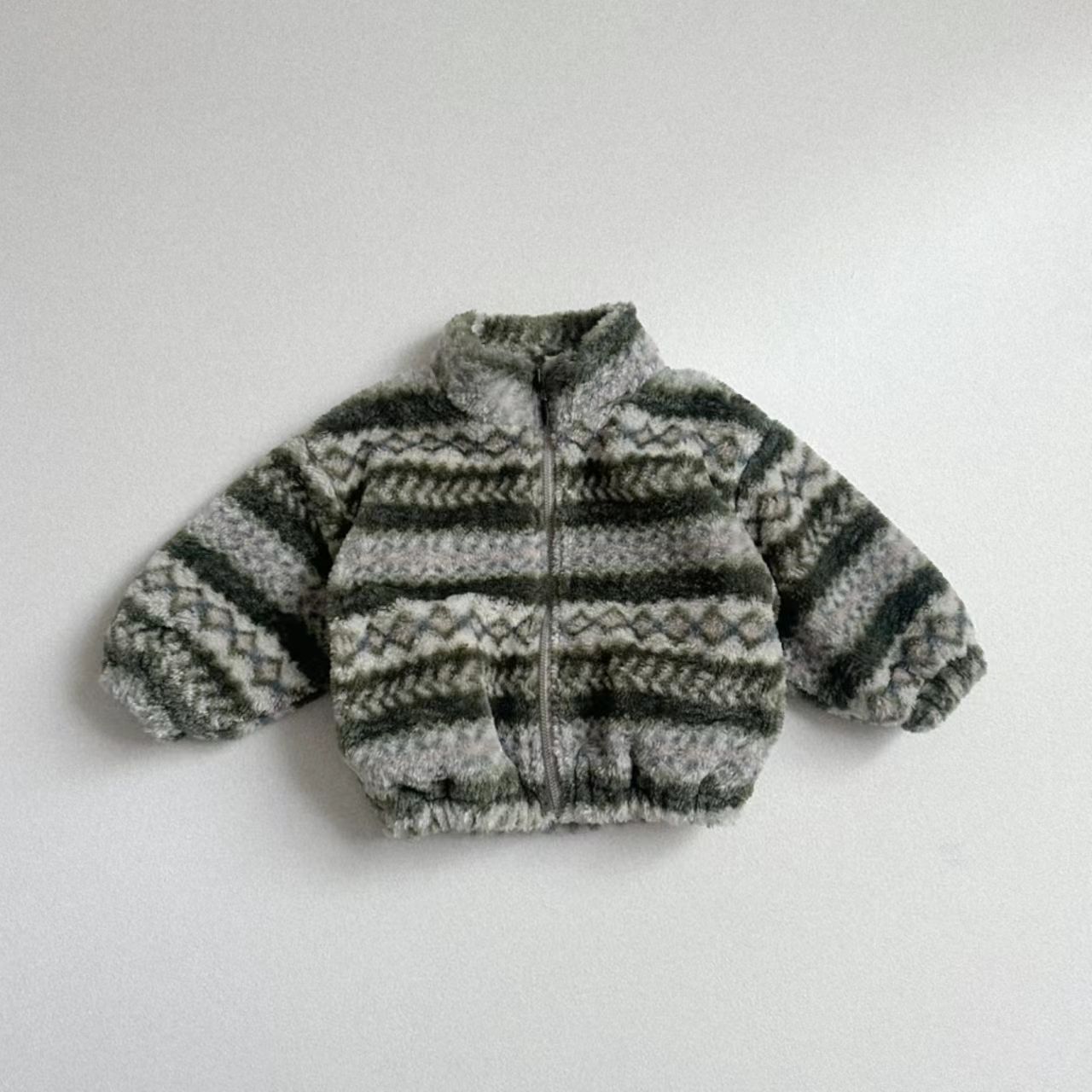 Zimowy ciepły pluszowy płaszcz – Toddler Boy Winter Fleece Jacket recenzja i cena