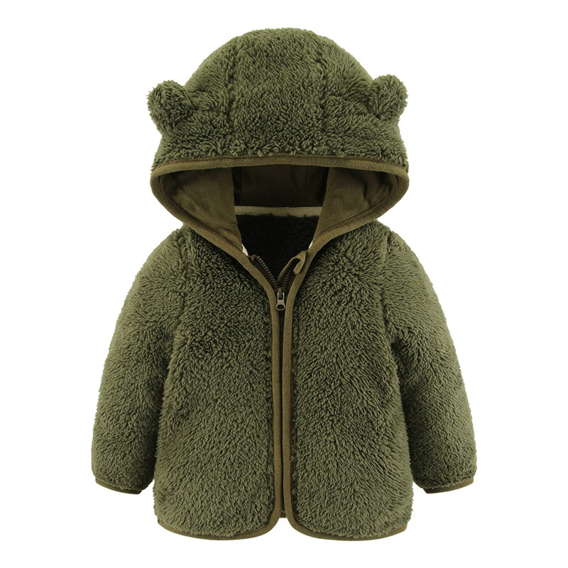 Jesień Odzież dla niemowląt Zi – Toddler Boy Winter Fleece Jacket recenzja i cena