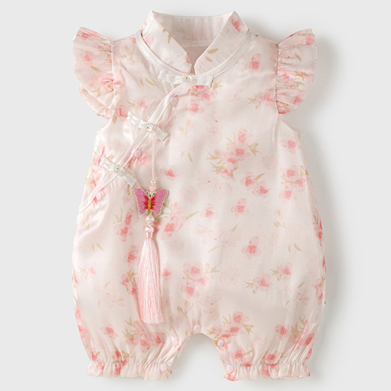Letnie nowonarodzone dziewczyn – Newborn Baby Girl Romper Floral recenzja i cena