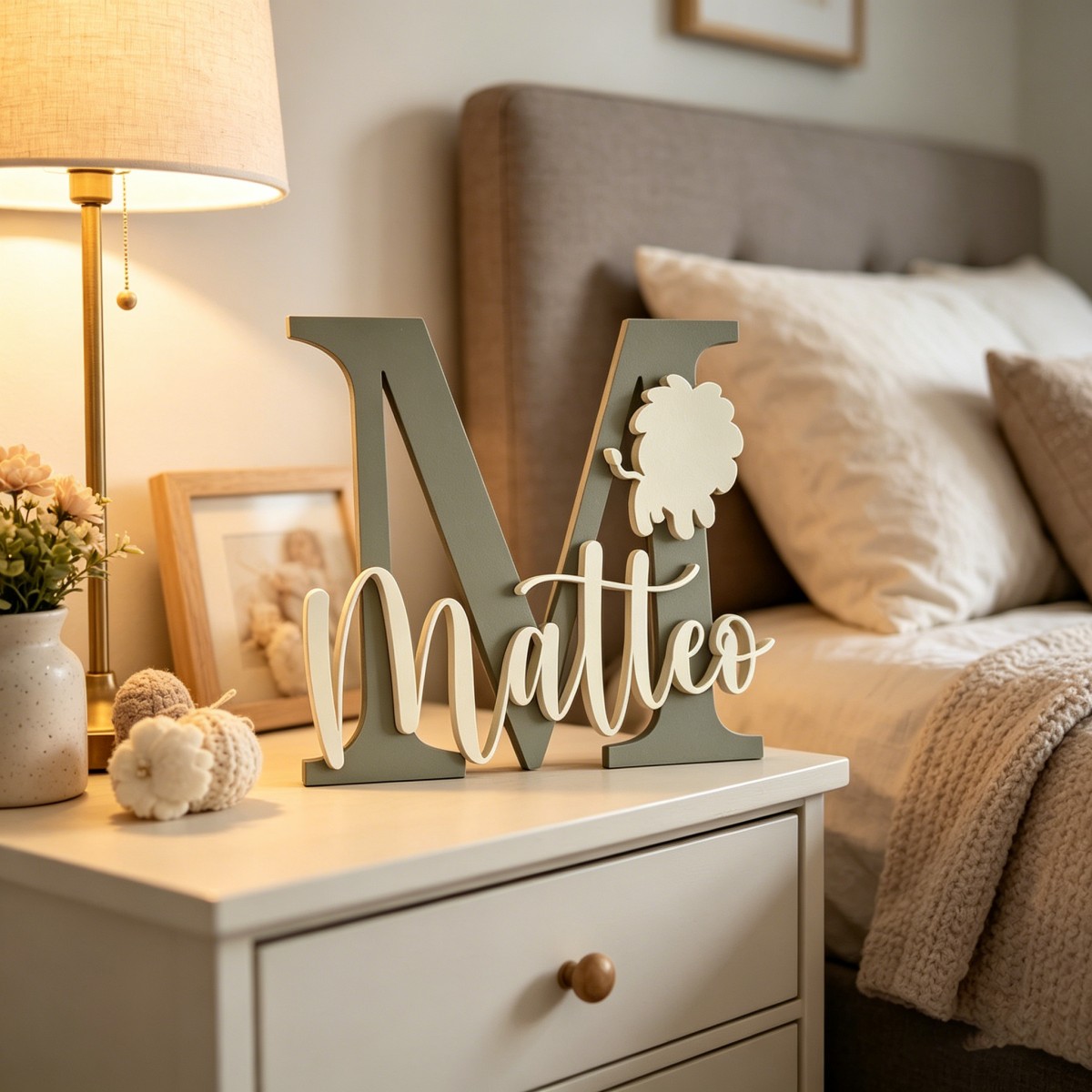 1 szt. Personalizowana drewnia – Nursery recenzja i cena