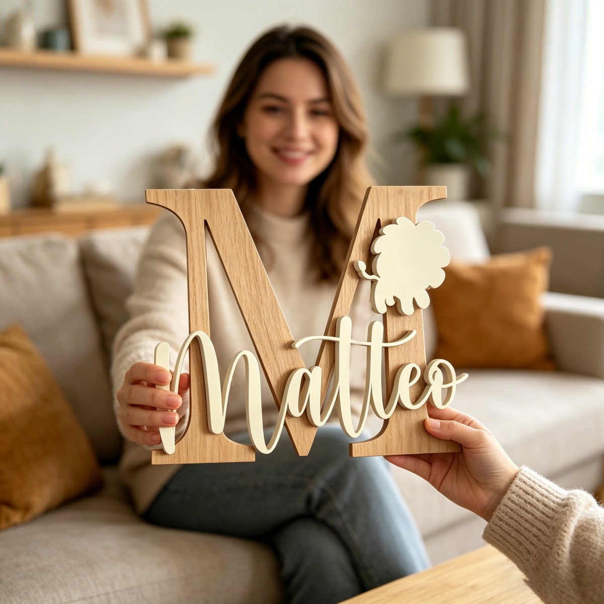 1 szt. Personalizowana drewnia – Nursery recenzja i cena