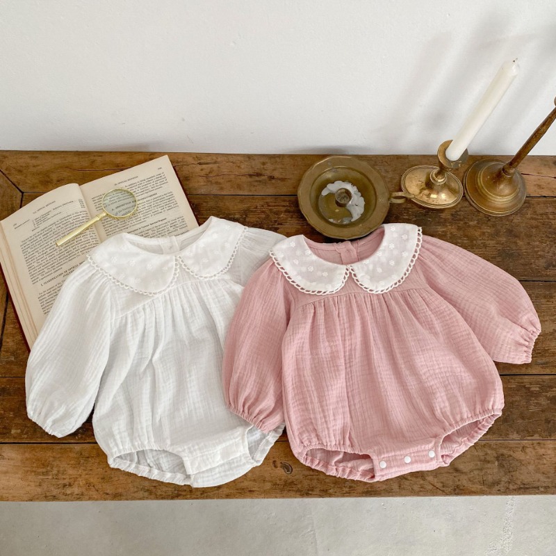 Noworodek dziewczynek ubrania  – Newborn Baby Girl Romper Floral recenzja i cena