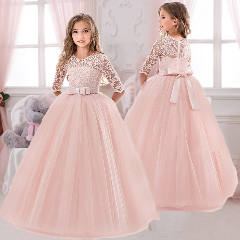 Dziewczęca koronkowa haftowana – Toddler Girl Tulle Party Dress recenzja i cena