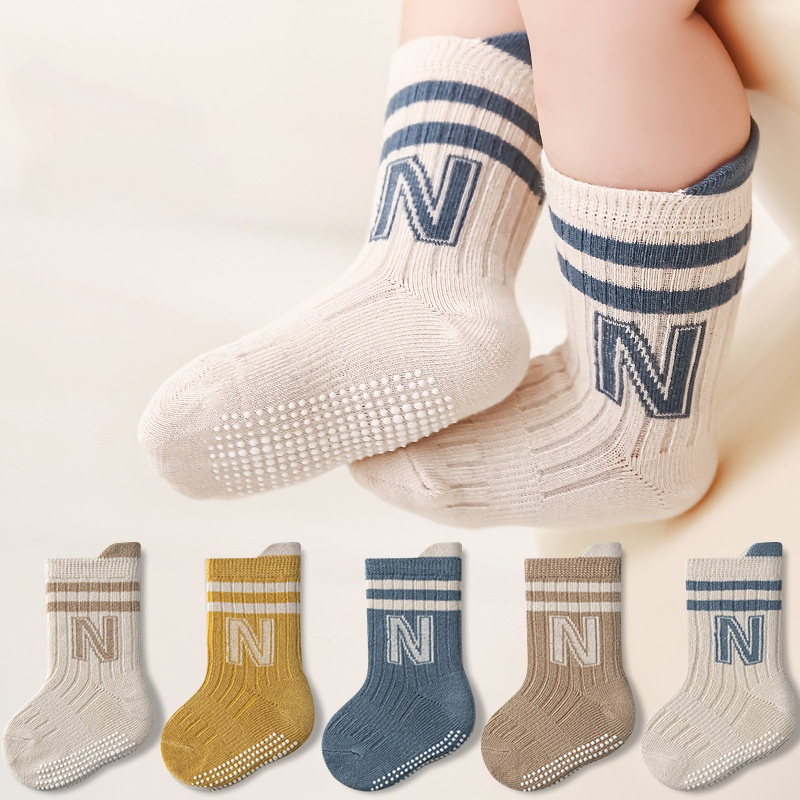 3 par/partia dziecięce bawełni – Unisex Baby Socks Non Slip recenzja i cena