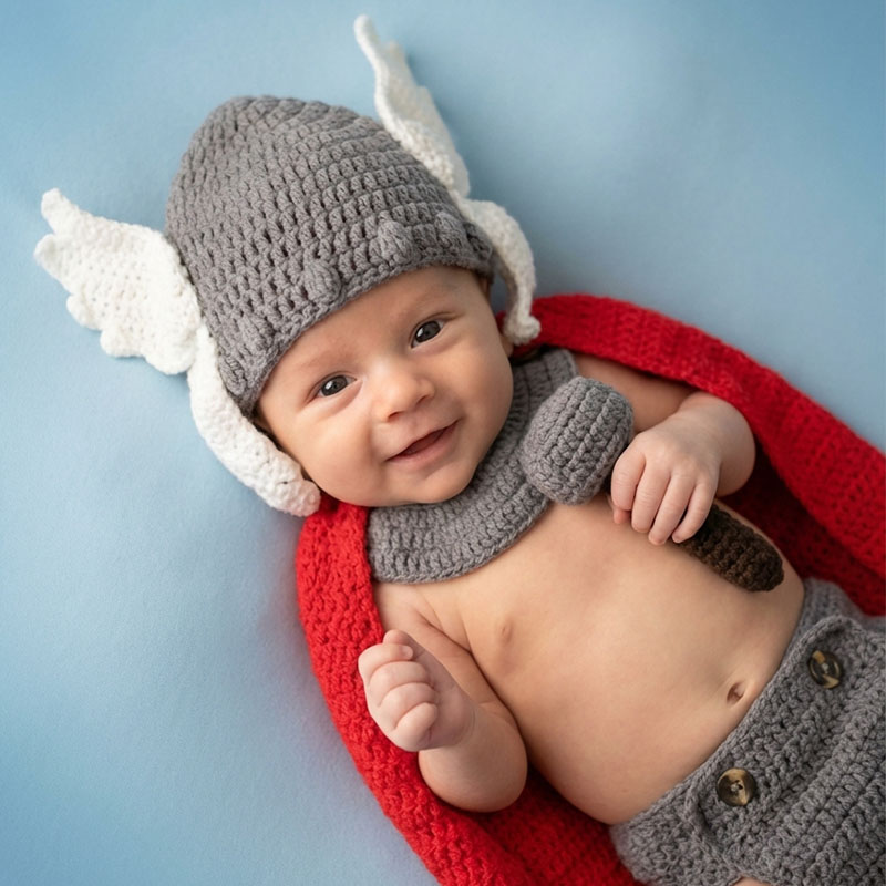 Rekwizyty do sesji noworodkowe – Infant Photography Props Outfit recenzja i cena